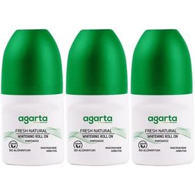 Agarta Fresh Natural 3x50 ml Doğal Unisex Roll On