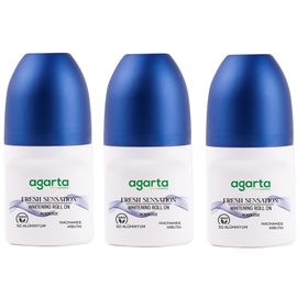 Agarta Fresh Sensation 3x50 ml Doğal Roll On