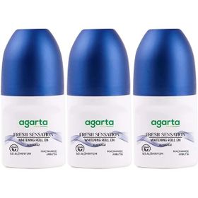 Agarta Fresh Sensation 3x50 ml Doğal Roll On