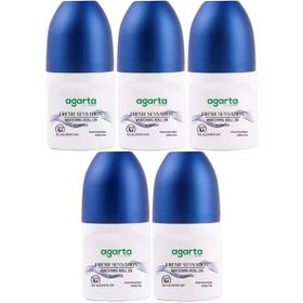 Agarta Fresh Sensation 5x50 ml Doğal Roll On