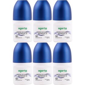 Agarta Fresh Sensation 6x50 ml Doğal Roll On