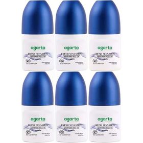 Agarta Fresh Sensation 6x50 ml Doğal Roll On