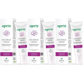 Agarta Göz Altı Kırışıklık ve Koyu Halka Yaşlandırma Karşıtı Antiaging 3x20 ml Doğal Göz Bakım Kremi