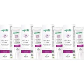 Agarta Göz Altı Kırışıklık ve Koyu Halka Yaşlandırma Karşıtı Antiaging 4x20 ml Doğal Göz Bakım Kremi