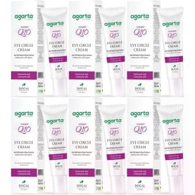 Agarta Göz Altı Kırışıklık ve Koyu Halka Yaşlandırma Karşıtı Antiaging 6x20 ml Doğal Göz Bakım Kremi
