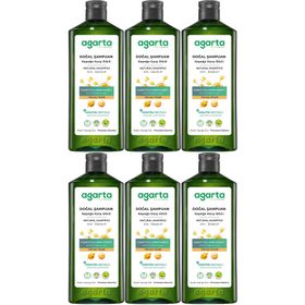 Agarta Kepek Karşı Etkili 6x400 ml Doğal Şampuan