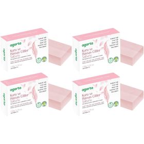 Agarta Kuru ve Hassas Ciltler 4x150 gr El Yapımı Doğal Sabun