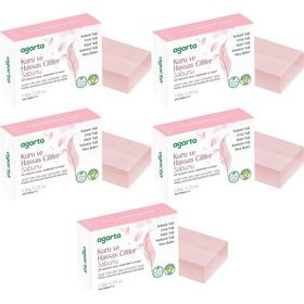 Agarta Kuru ve Hassas Ciltler 5x150 gr El Yapımı Doğal Sabun