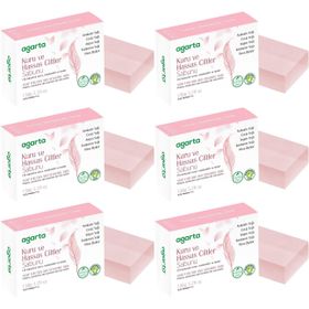 Agarta Kuru ve Hassas Ciltler 6x150 gr El Yapımı Doğal Sabun
