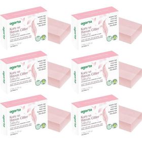 Agarta Kuru ve Hassas Ciltler 6x150 gr El Yapımı Doğal Sabun