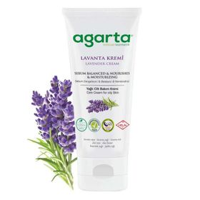 Agarta Lavanta 75 ml Doğal Yüz ve El Nemlendirici Cilt Bakım Kremi