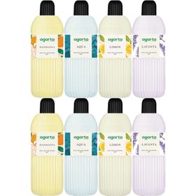 Agarta Mandalina Aqua Limon Lavanta 80 Derece 8x400 ml Kolonya