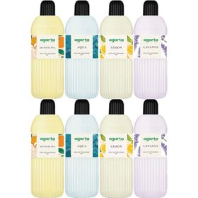 Agarta Mandalina Aqua Limon Lavanta 80 Derece 8x400 ml Kolonya