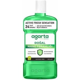 Agarta Nane Ferahlığı Alkolsüz 500 ml Ağız Bakım Suyu