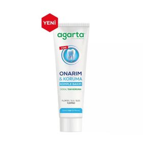 Agarta Onarım Koruma 90 ml Doğal Diş Macunu