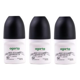 Agarta Patchouli Deep Sensation 3x50 ml Doğal Erkek Roll On