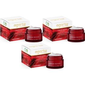Agarta Reishi 3x50 ml Doğal Yaşlanma Karşıtı Krem