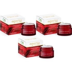 Agarta Reishi 3x50 ml Doğal Yaşlanma Karşıtı Krem