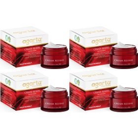 Agarta Reishi 4x50 ml Doğal Yaşlanma Karşıtı Krem