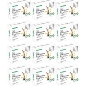 Agarta Saç Dökülmesine Karşı 12x150 gr El Yapımı Doğal Sabun