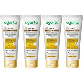 Agarta Saç Güzelleştirici Güçlü Bakım 4x250 ml Doğal Saç Kremi
