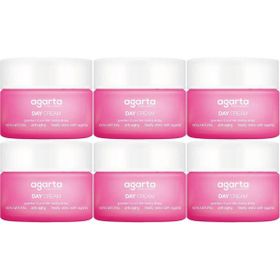 Agarta Su Bazlı Doğal 6x50 ml Gündüz Kremi