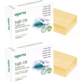 Agarta Yağlı Cilt 2x150 gr El Yapımı Doğal Sabun