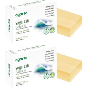 Agarta Yağlı Cilt 2x150 gr El Yapımı Doğal Sabun