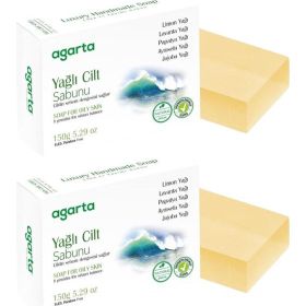 Agarta Yağlı Cilt 2x150 gr El Yapımı Doğal Sabun