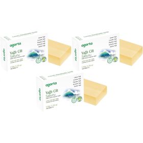 Agarta Yağlı Cilt 3x150 gr El Yapımı Doğal Sabun