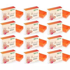 Agarta Yosun Özlü 12x150 gr El Yapımı Doğal Sabun
