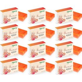 Agarta Yosun Özlü 12x150 gr El Yapımı Doğal Sabun