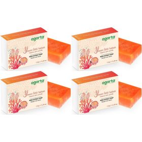 Agarta Yosun Özlü 4x150 gr El Yapımı Doğal Sabun