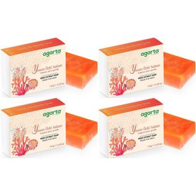 Agarta Yosun Özlü 4x150 gr El Yapımı Doğal Sabun