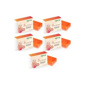 Agarta Yosun Özlü 5x150 gr El Yapımı Doğal Sabun