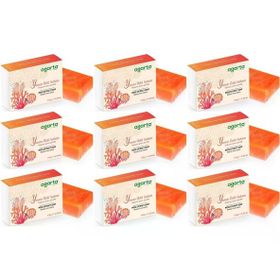 Agarta Yosun Özlü 9x150 gr El Yapımı Doğal Sabun