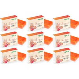 Agarta Yosun Özlü 9x150 gr El Yapımı Doğal Sabun