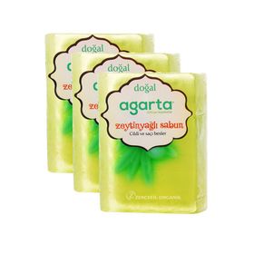 Agarta Zeytinyağlı 1400 gr El Yapımı Doğal Sabun