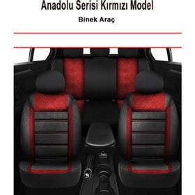Agdeniz Seat Ateca Anadolu Serisi Tay Tüyü Kırmızı Oto Koltuk Kılıfı