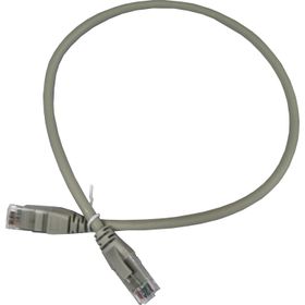 AGER AC-602-0025 25 cm UTP Cat6 Gri CU LSZH AWG 26/7 Patch Kablo