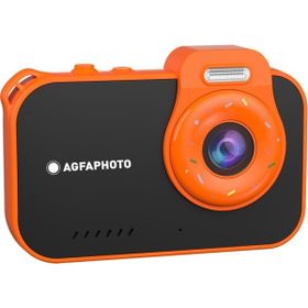 Agfaphoto Realikids Waterproof 2 Siyah Turuncu Dijital Fotoğraf Makinesi