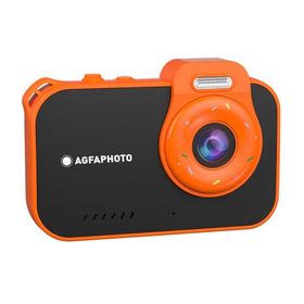 Agfaphoto Realikids Waterproof 2 Siyah Turuncu Dijital Fotoğraf Makinesi