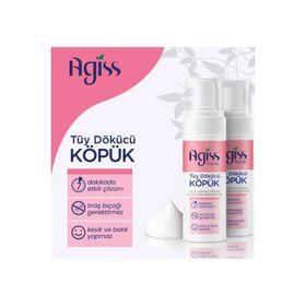 Agiss 150 ml Tüm Ciltler İçin Tüy Dökücü Köpük