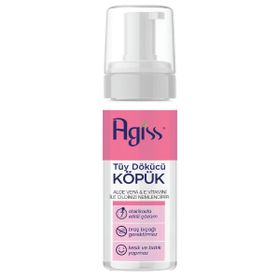 Agiss 150 ml Tüm Ciltler İçin Tüy Dökücü Köpük