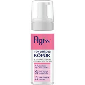 Agiss 150 ml Tüm Ciltler İçin Tüy Dökücü Köpük