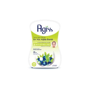 Agiss 28'li Hassas Ciltler İçin Sirli Yüz Ağda Bantları