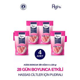 Agiss 4x220 g Boncuk Soyulabilir Pudralı El Ağdası