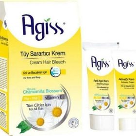 Agiss 70+35 gr Doğal Papatya Özlü Tüy Sarartıcı Kremi