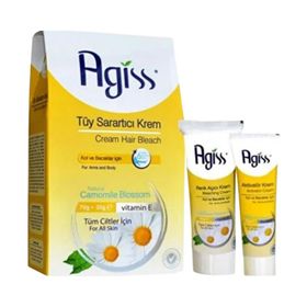 Agiss 70+35 gr Doğal Papatya Özlü Tüy Sarartıcı Kremi