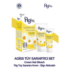 Agiss 70+35 gr Doğal Papatya Özlü Tüy Sarartıcı Kremi